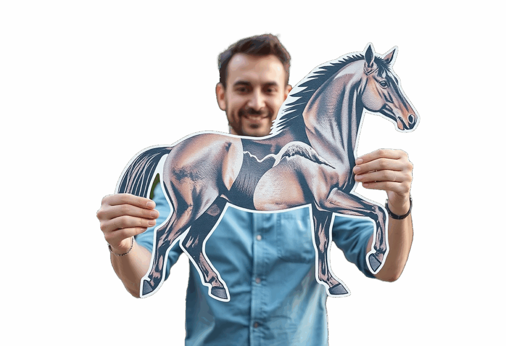 Muž s koněm